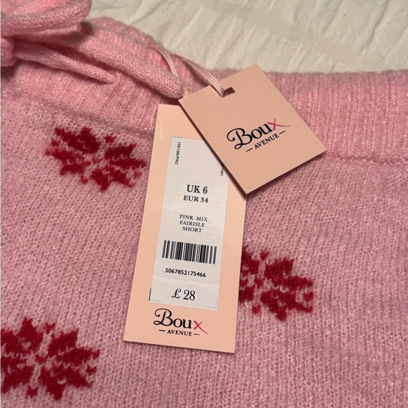 Pink pajama shorts - Picture 2 of 4